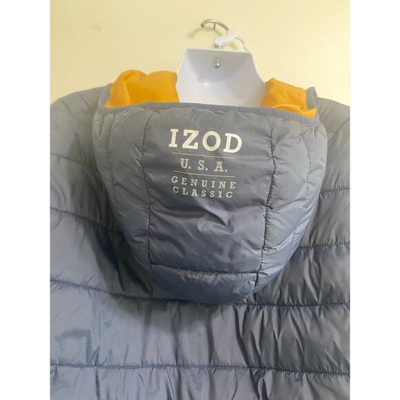 Izod Men's XXL Winter Water-Resistant‎ Puffer Pullover Jacket - Picture 9 of 14